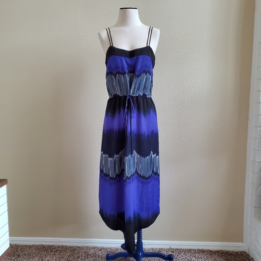 Halston Heritage M Multicolored Long Dress - RARE